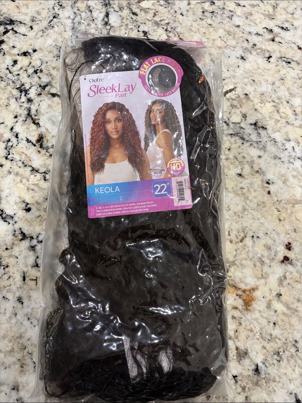 SleekLay Keola 22" Women’s Synthetic Hair - #2 Natural Black
